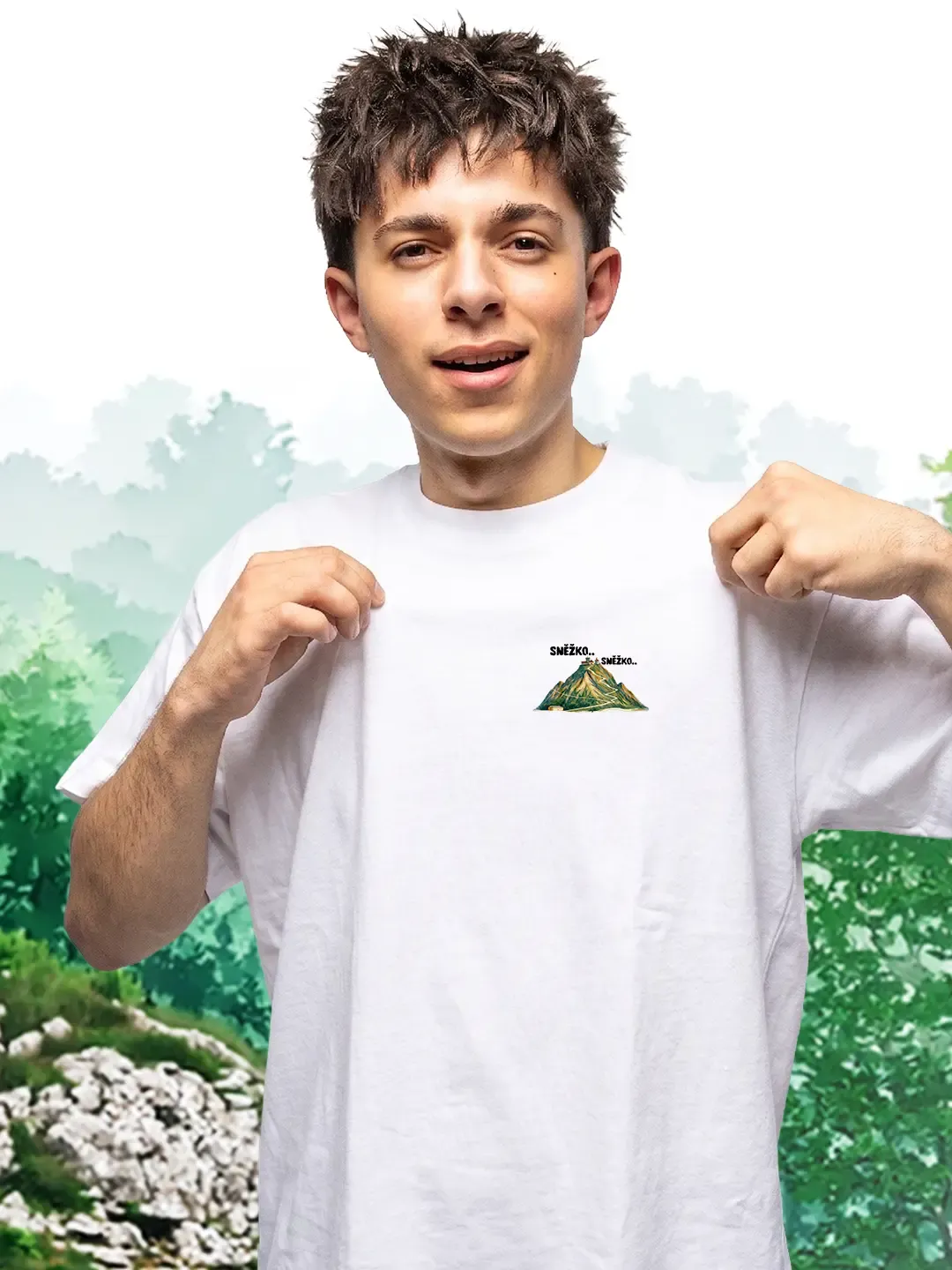 Tričko LukoM Básnička o Sněžce